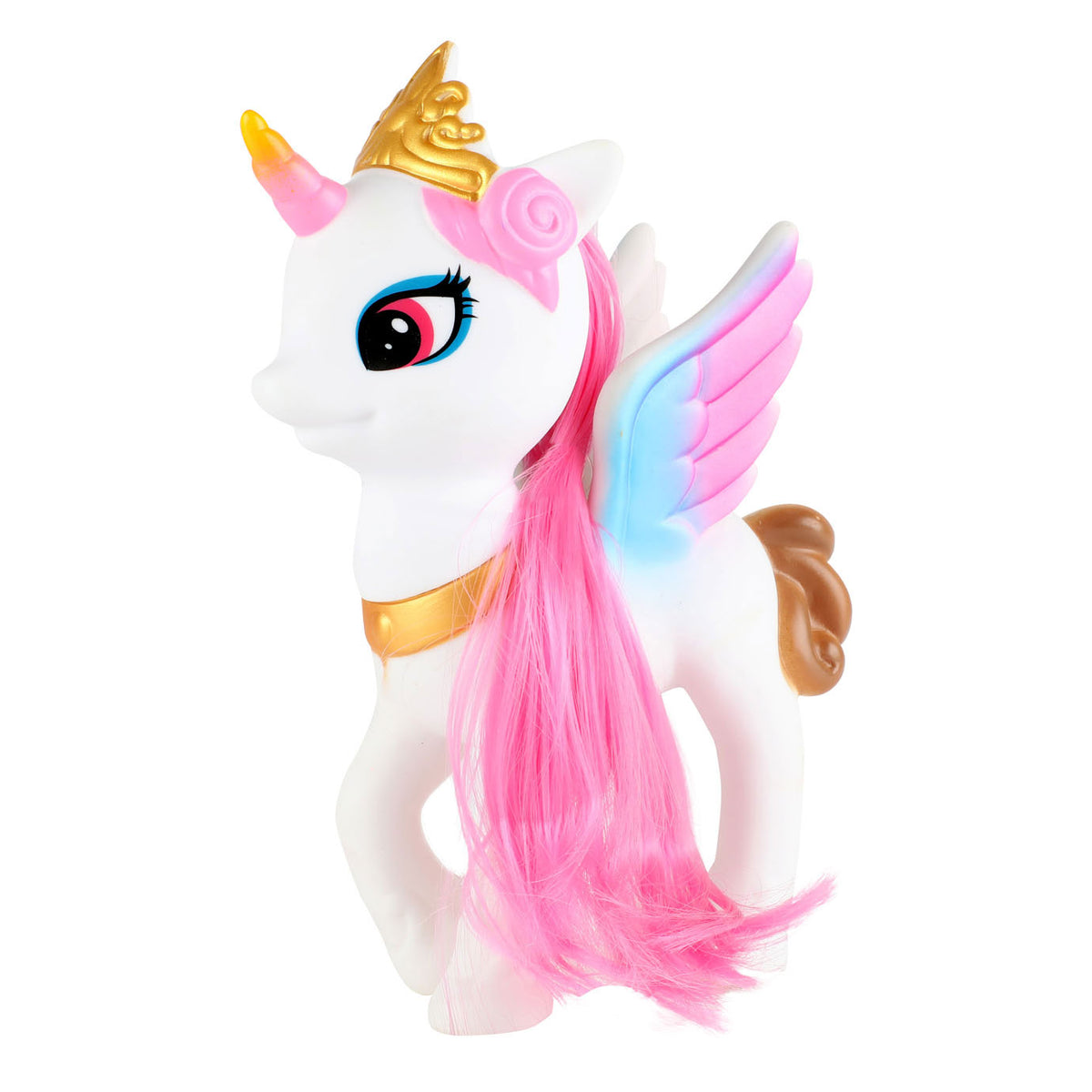 Toi-toys unicornio junior 13 cm blanco