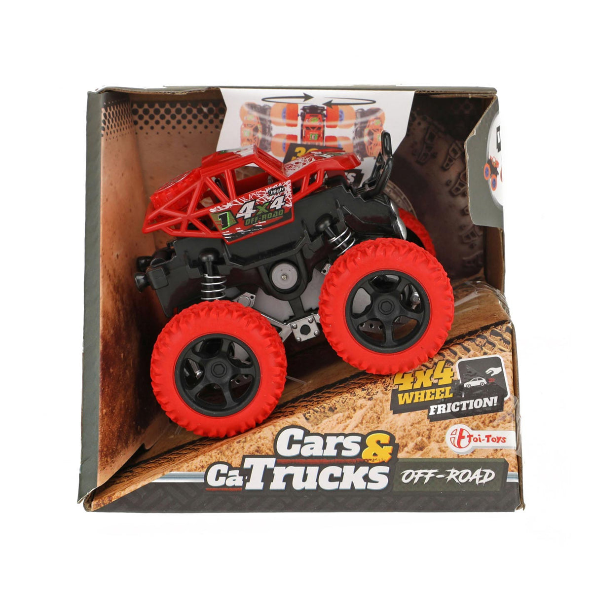 Toi-toys vehicool monster truck 20520z, 4 ejes.