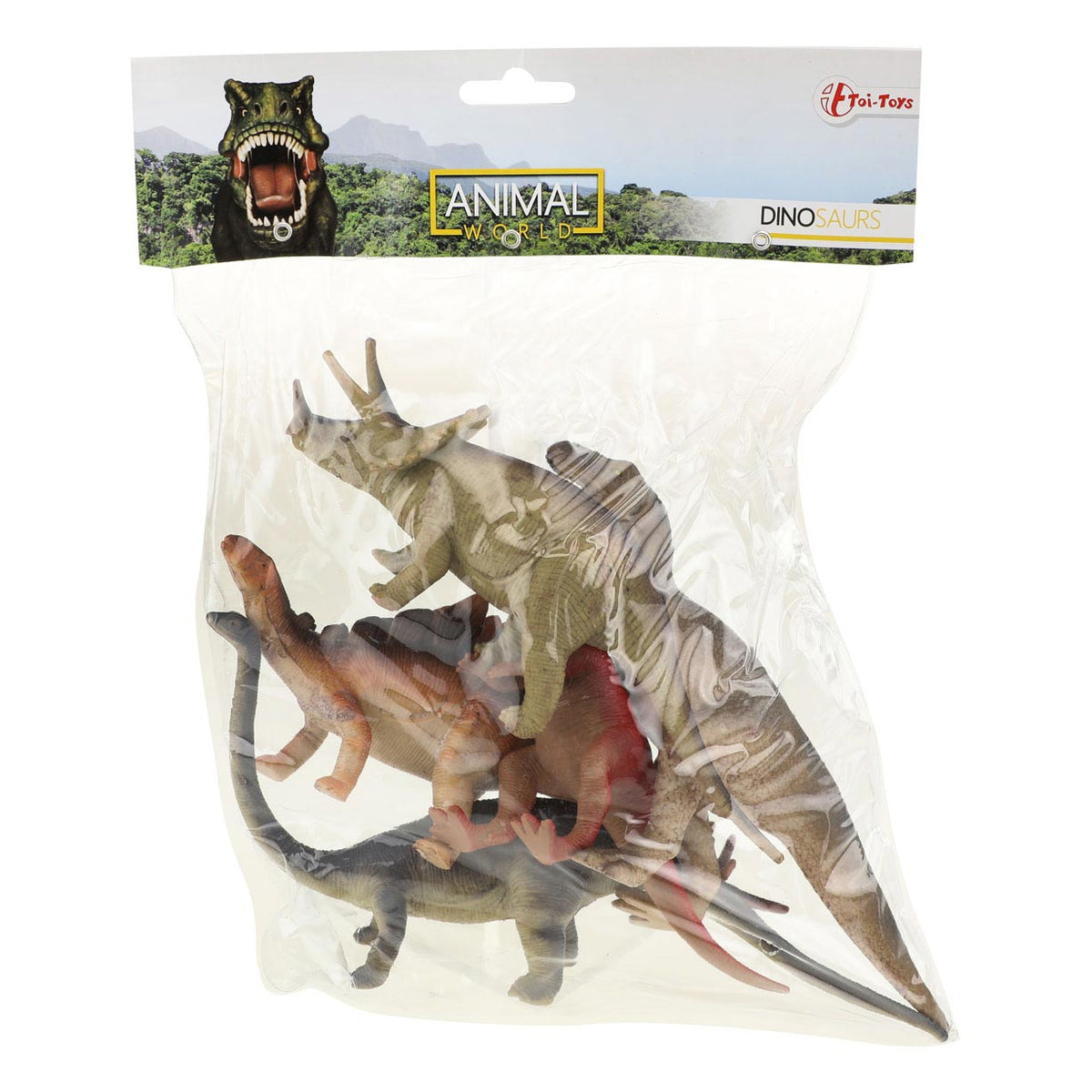 Toi-toys juego de dinosaurios 5 piezas