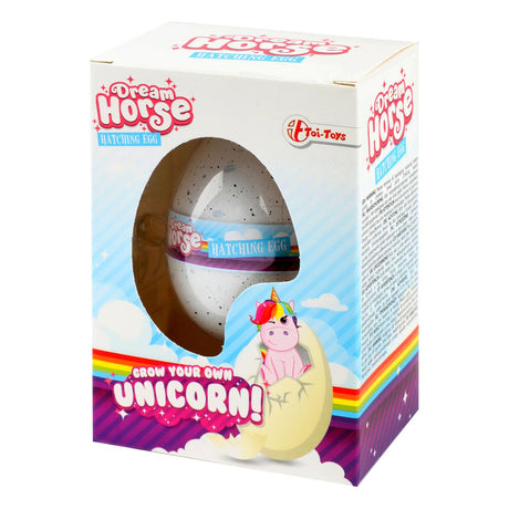 Toi-toys huevo de crecimiento unicornio caballo de ensueño junior 5,2 cm rosa