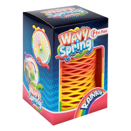 Toi-toys ondulado caminando primavera arcoiris