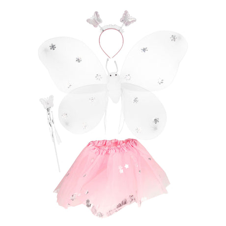 Toi-toys set de disfraz de princesas amigas hada mariposa con alas