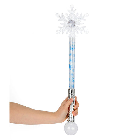 Toi-Toys Ice Princesa Magia Varita Snowflake con luz