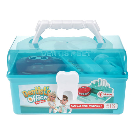 Toi-toys estuche dental con accesorios, 10 piezas.