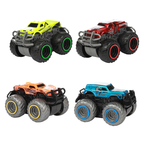 Toi-toys vehicool monster trucks con tirador