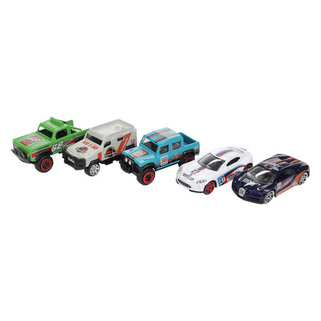 Toi-toys toi toys juego de coches de carreras de rally de 5 piezas