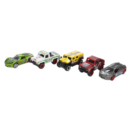 Toi-toys toi toys juego de coches de carreras de rally de 5 piezas