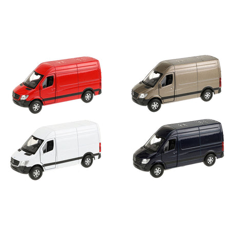 Coche modelo Welly mercedes-benz sprinter panel bus - 1:34