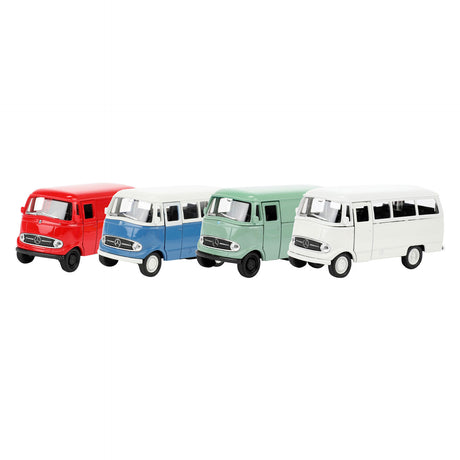Coche modelo Welly mercedes benz l319