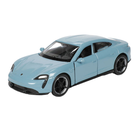 Coche modelo Welly Porsche taycan turbo s