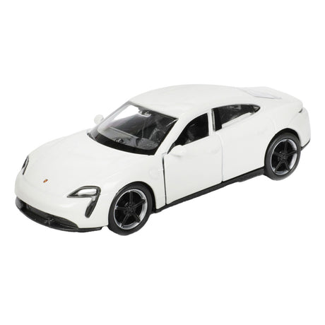 Coche modelo Welly Porsche taycan turbo s