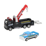 Toi-toys toi toys grúa prefabricada con coche