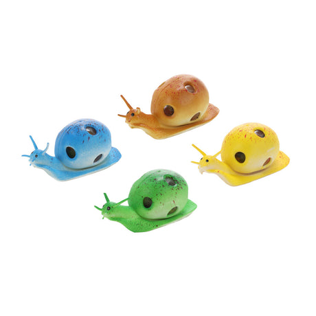 Toi-toys exprimen caracoles con pelotas