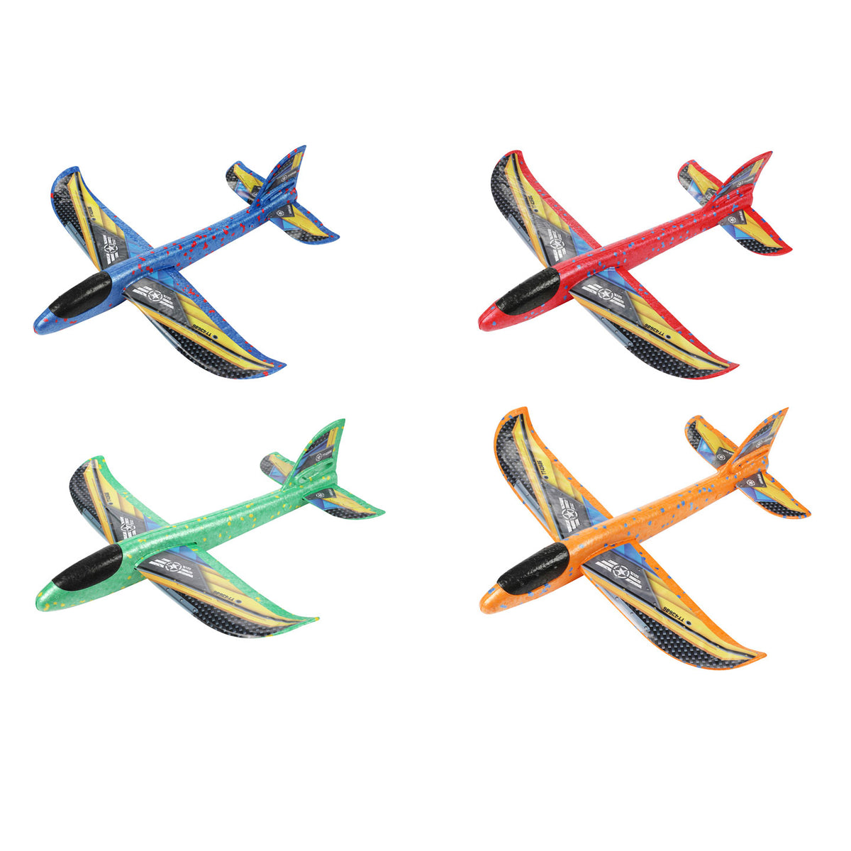 Toi-toys toi toys o play avion de espuma 36cm con pegatinas