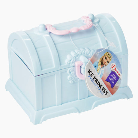 Toi-toys joya de princesa de hielo en un cofre del tesoro con luz y sonido