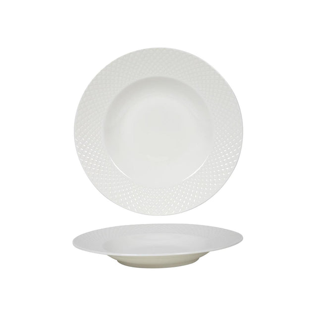 Plato hondo diamante ø22,2cm caja de 6 piezas