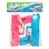 Toi-toys toi toys splash pistola de agua transparente set de 2 piezas 2 surtidos