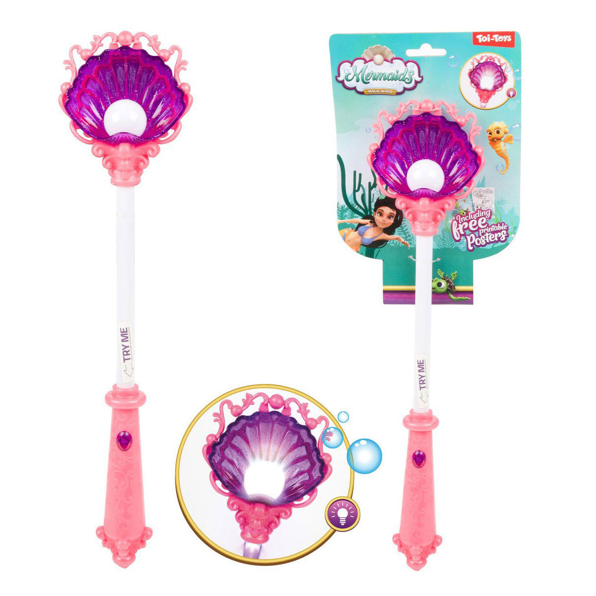 Toi-Toys Magic Leg Pearl con luz