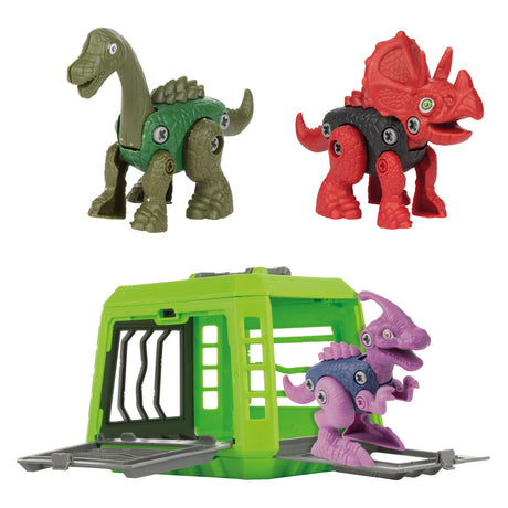 Toi-toys toi juguetes jaula con dino diy