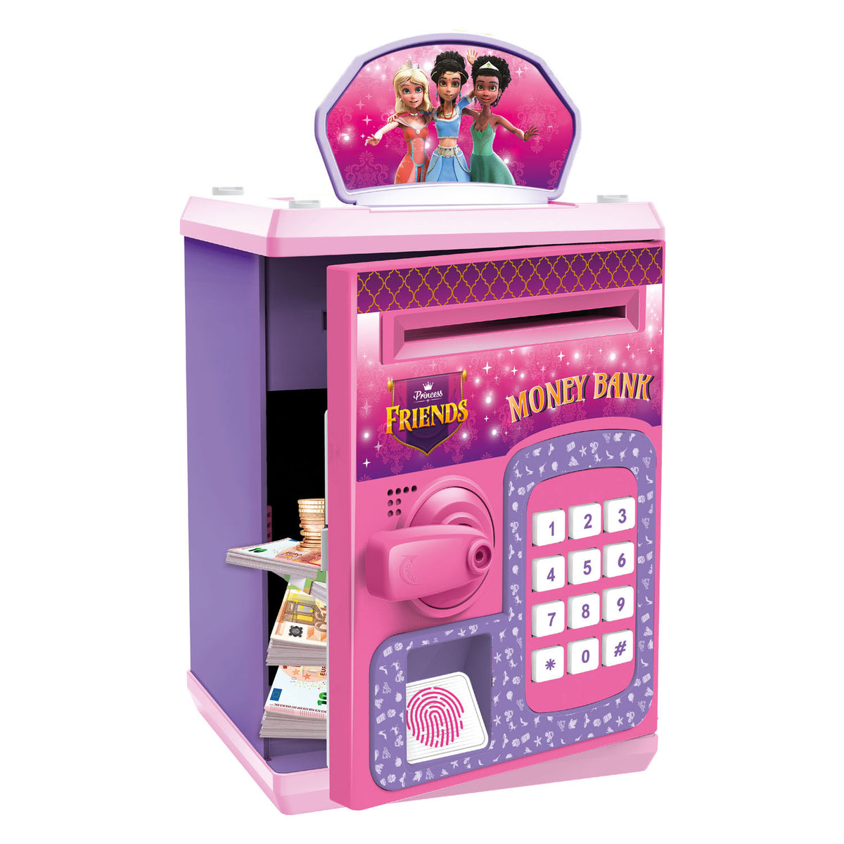 Toi-Toys Friends Money Box Safe con luz y sonido