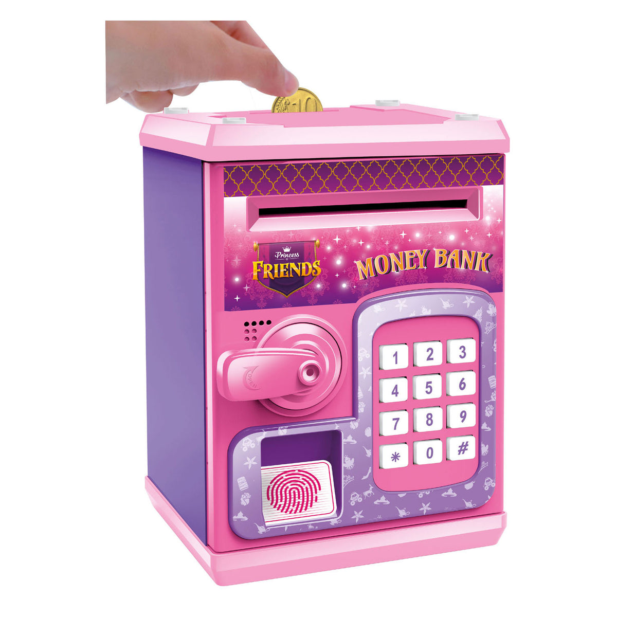 Toi-Toys Friends Money Box Safe con luz y sonido