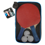 Toi-toys toi toys juego de tenis de mesa 2x raqueta y 3x pelota en bolsa