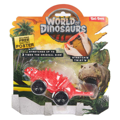 Toi-toys toi juguetes mundo de los dinosaurios kneaddino car morph