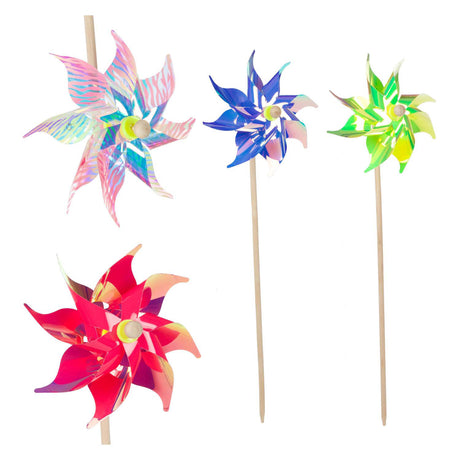 Toi-toys molino de viento con palo de madera, 54cm