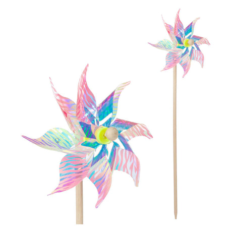 Toi-toys molino de viento con palo de madera, 54cm