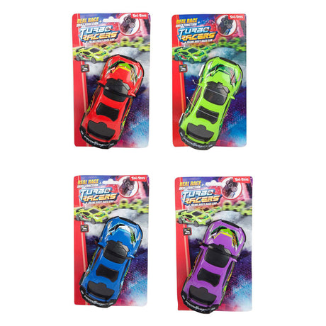 Función de fricción y deriva del coche de carreras Turbo Racers