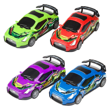 Función de fricción y deriva del coche de carreras Turbo Racers