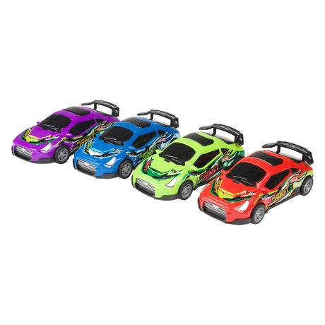 Función de fricción y deriva del coche de carreras Turbo Racers