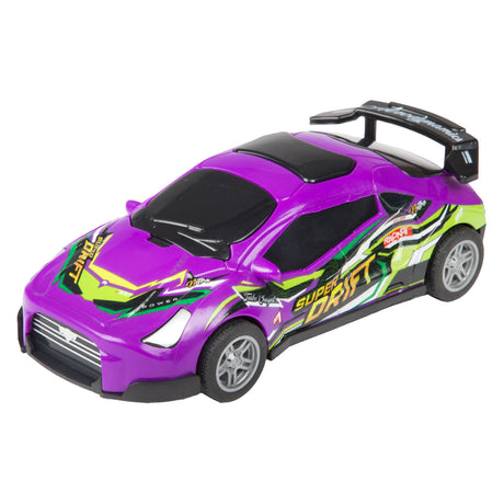 Función de fricción y deriva del coche de carreras Turbo Racers