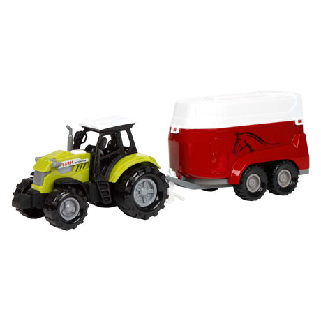 Toi-toys tractor y remolque ackers ville con luz y sonido, 10cm