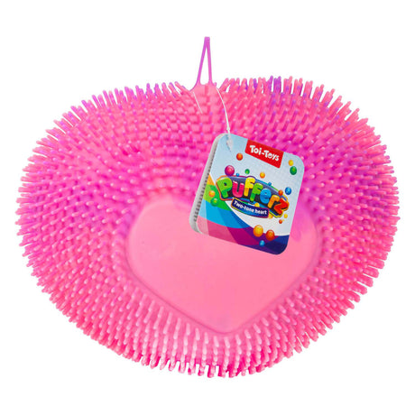 Toi-toys pufferz bola globo bicolor corazón 19cm 200gr 3 surtidos