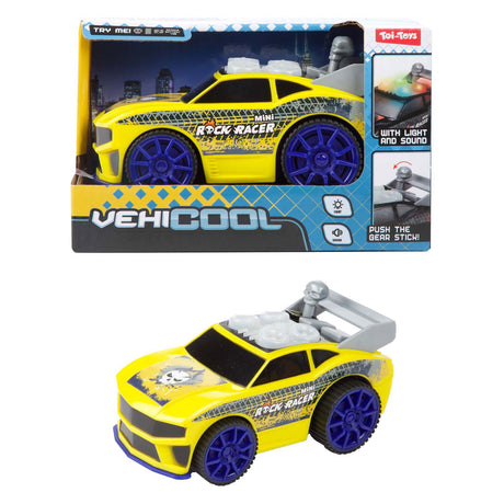 Toi-toys vehicool coche de carreras de rally 'rock racer' con luz y sonido