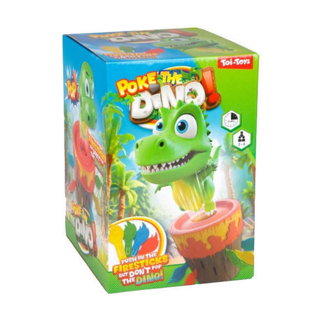 El juego Toi-toys perfora el volcán dinosaurio con llamas 16x