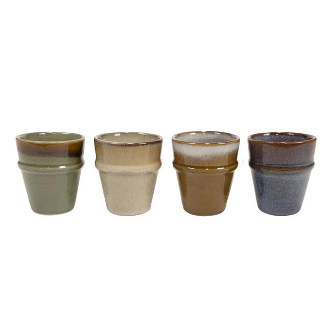Taza mistral borde 100ml caja de 6 piezas ø6x7cm