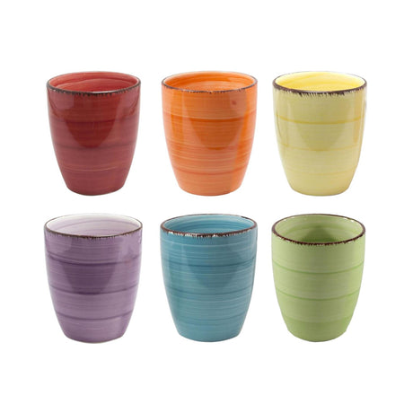 Taza de café uni sin asa 340ml caja de 6 piezas