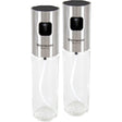 Set de spray para aceite y vinagre Westmark - vidrio y acero inoxidable dia4,2x17,5cm contenido 100ml