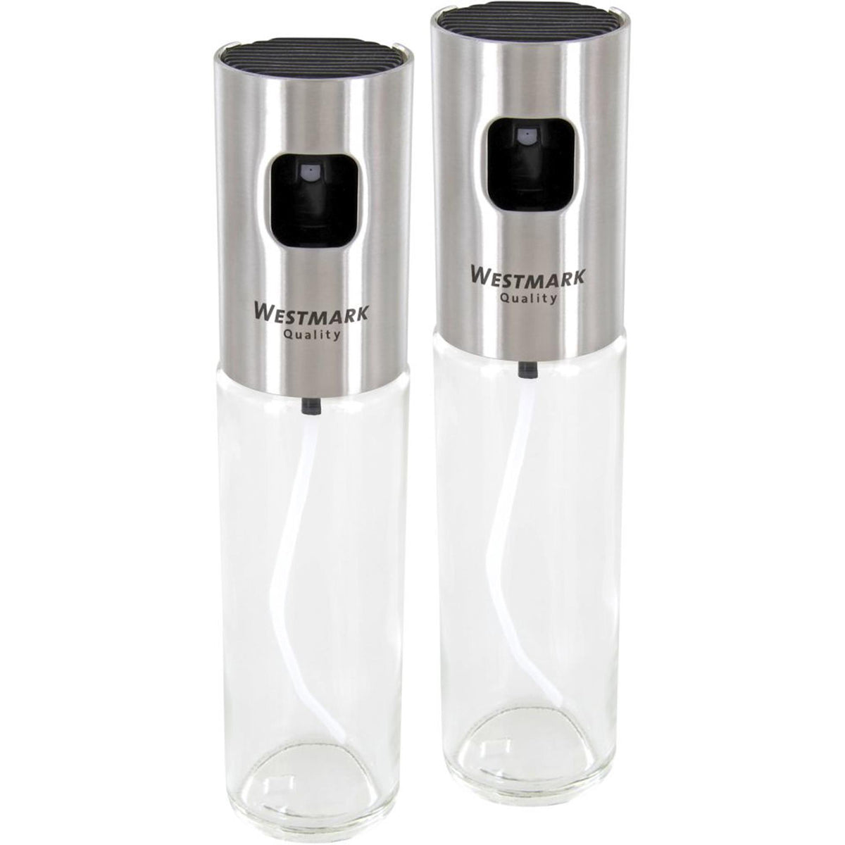 Set de spray para aceite y vinagre Westmark - vidrio y acero inoxidable dia4,2x17,5cm contenido 100ml