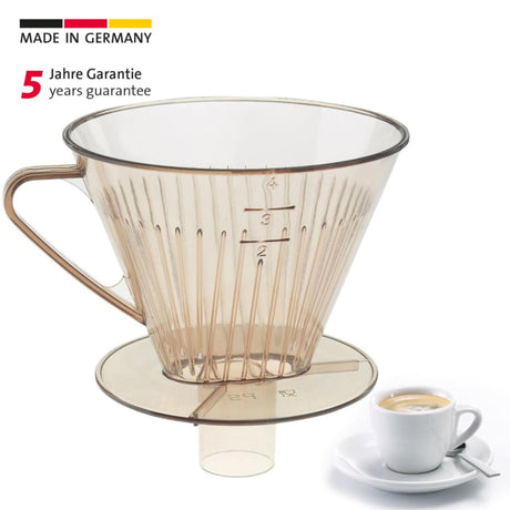 Portafiltro de café Westmark con pico transparente núm. 4