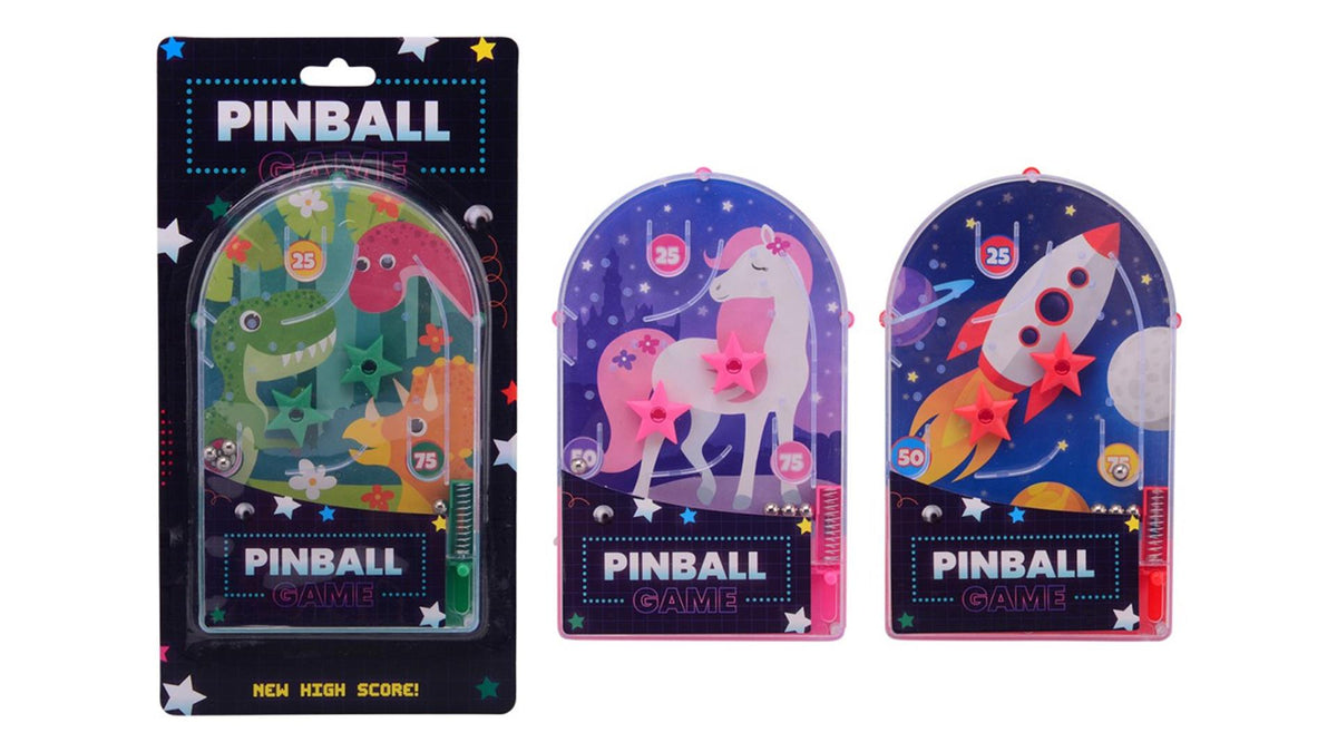 Johntoy john toy pinball juego de pinball en tarjeta 15x28cm