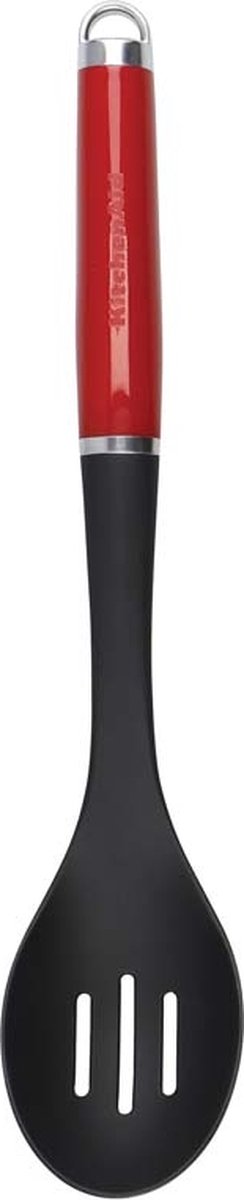 Cuchara ranurada Kitchenaid - rojo imperio - resistente al calor -