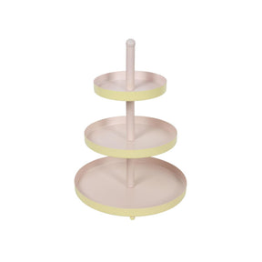 Etagere metal 3 capas ø25xh35cm