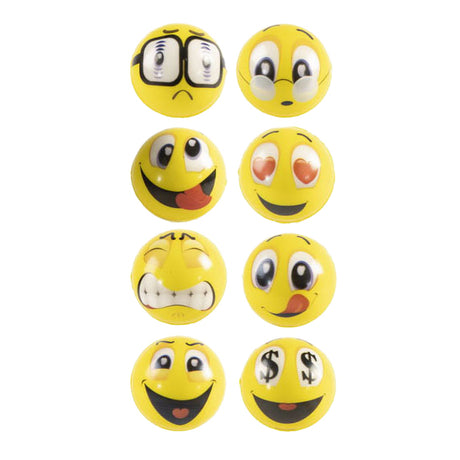 Jono Toys pelota antiestrés cara sonriente