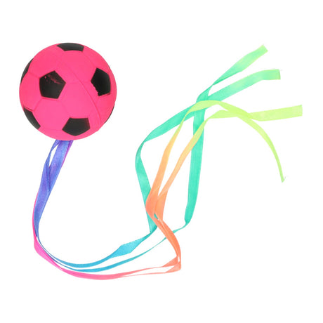Pelota de goma ã˜6,3 cm con cinta