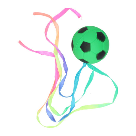 Pelota de goma ã˜6,3 cm con cinta