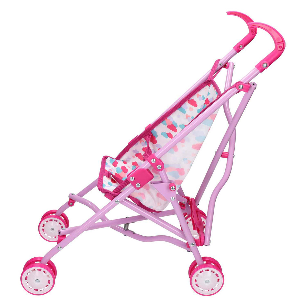 Jono Toys muñeca cochecito nubes - rosa
