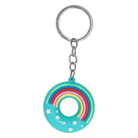 Llavero arcoiris